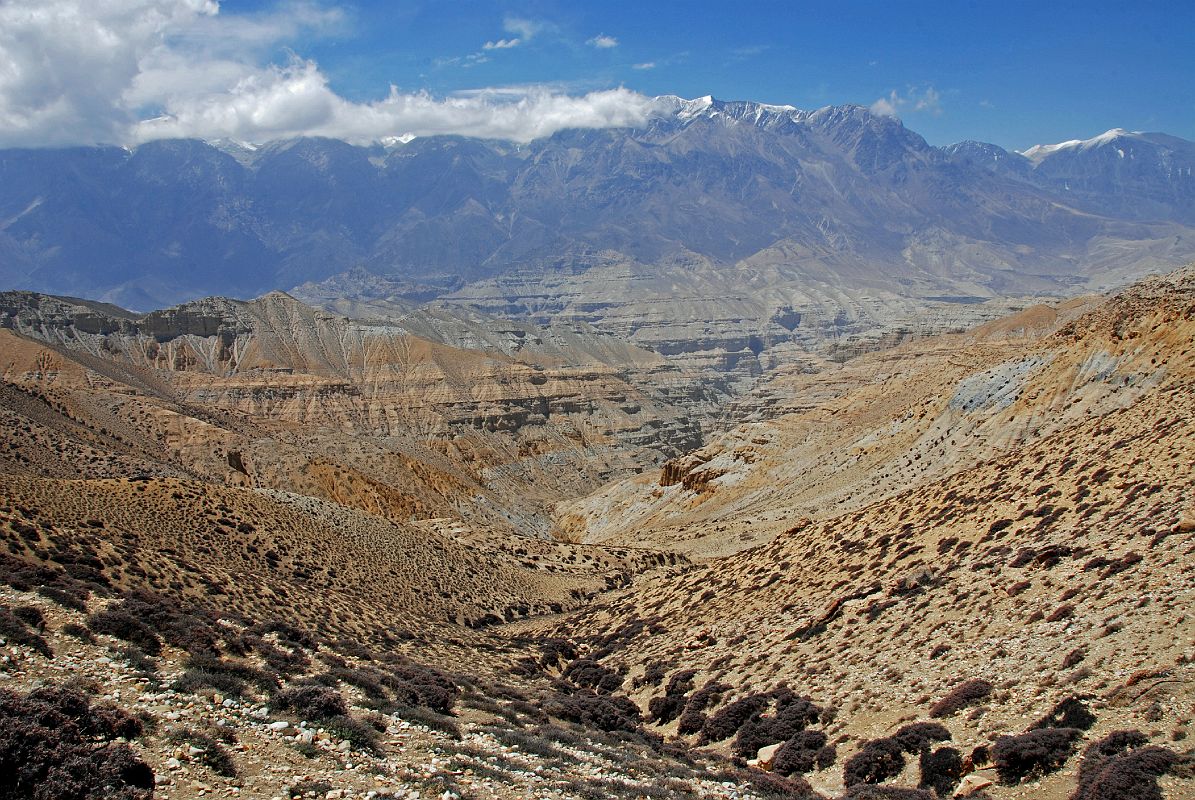 Mustang 02 04 Kali Gandaki Valley From Trail Between Tange And Tetang